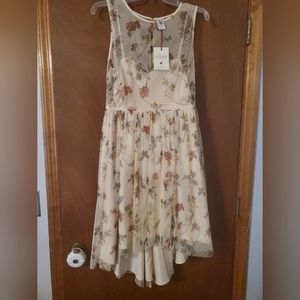 LC Lauren Conrad sleeveless midi dress size 10